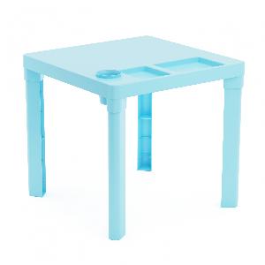 Стол детский Альтернатива 52х52х48,  М1228 (голубой)