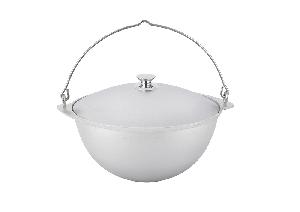 Котел 7 л алюминиевый походный с крышкой Kukmara, кп70