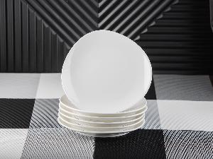 Набор фарфоровых тарелок "Лорен" 6 штук, PLOVER, 20 см