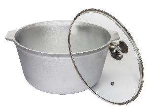 Котел 8л без крышки, (овальное дно) DAVR METALL