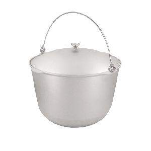 Котел 30 л алюминиевый походный с крышкой Kukmara, кп300