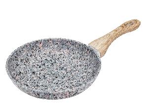 Сковорода с антипригарным покрытием с фиксированной ручкой, 20 см, Granit, PLOVER