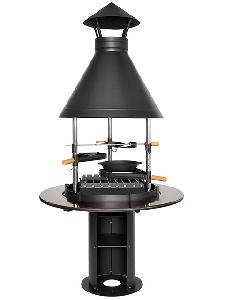 Гриль барбекю угольно-дровяной. Russia Grill модель GRILL-201/80