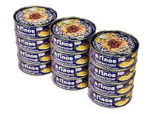 Плов Ташкентский с мясом, упаковка (12 банок по 670 г.)