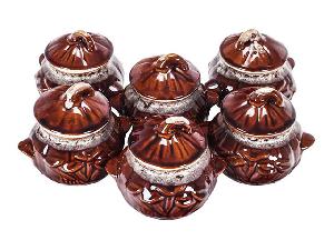 Жульенница "Славянская Керамика", Поляна пена, 0.250 л, 6 шт