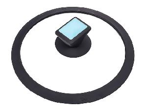 Стеклянная крышка с силиконом PLOVER, 20 см