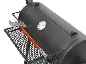 Гриль-коптильня для горячего и холодного копчения 3 в 1. Russia Grill модель Смокер-3 с ручкой секирой