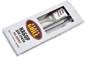Набор для гриля Start Grill, (в коробке: лопатка, вилка, щипцы) 