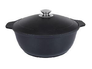 Кастрюля-жаровня 4 л с антипригарным покрытием с крышкой, Kukmara (Традиция), ж40а