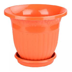 Горшок цветочный Альтернатива "Лозанна" М7421, (коричневый), 11 л