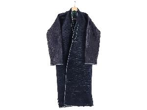 Чапан Узбекский, черный (зел.подкладка, бел.нитка) 120x55x55x60