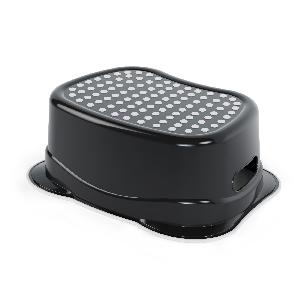 Табурет подставка антискользящий Альтернатива,  М8882 (черно-сер.)