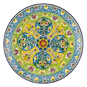 Блюдо Ляган "Риштанская керамика", диаметр 42 см RS4_2 Блюдо Ляган "Риштанская керамика", диаметр 42 см RS4_2