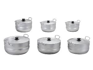Набор алюминиевых кастрюль Калитва Матрешка, 7 предметов