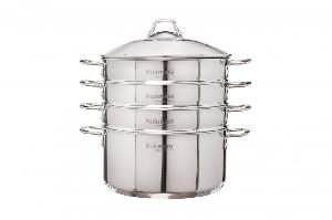 Мантоварка 6 л из нержавеющей стали, 3 секции, ТМ KUKMARA