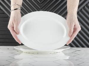 Набор фарфоровых блюд "Аврора" 2 штуки, PLOVER, 25 см