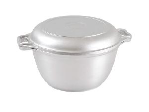 Казан 4 л литой с крышкой-сковородой Kukmara, к44