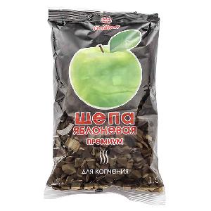 Щепа для копчения «Премиум», яблоня 1,5 л, Grillkoff 