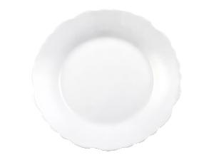 Набор тарелок 6 штук "Turon porcelain", рифленый край, фарфор, Ø 16 см