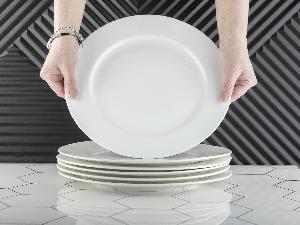 Набор фарфоровых тарелок "Аврора" 6 штук, PLOVER, 30 см