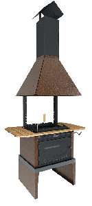 Гриль Grillux Suomi Grill (в комплекте с дымоходом) 