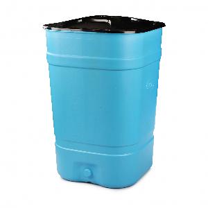 Бочка-бак квадратный с крышкой 350 л (микс), Альтернатива М7439