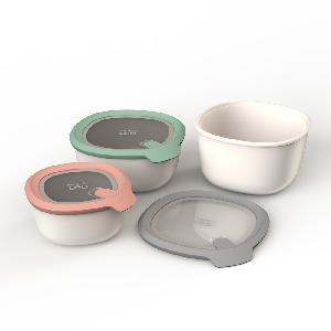 3пр набор мисок с крышками Leo