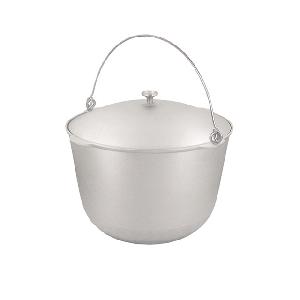 Котел 40 л алюминиевый походный с крышкой Kukmara, кп400