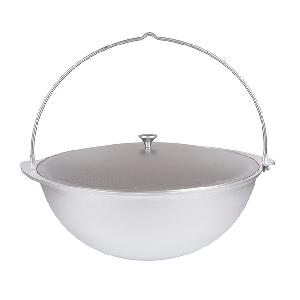 Котел 12 л алюминиевый походный с крышкой Kukmara, кп120