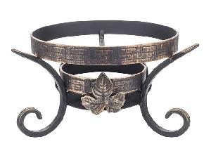 Подставка под садж кованная "Шелковый путь" декор большая
