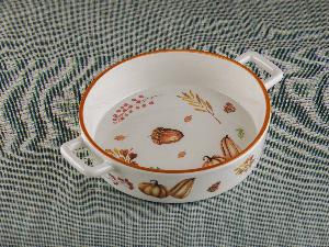 Форма для запекания керамическая October Line, PLOVER, 25 см