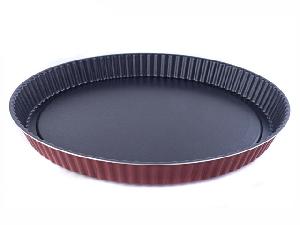 Форма для выпечки пирога, Забава, SCOVO, RZ-054, Бордовый, 28 см