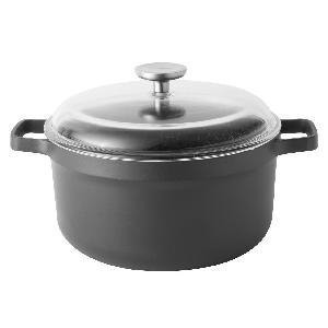 Кастрюля со стеклянной крышкой BergHOFF Gem, 4.9  л