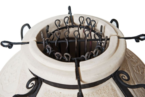 Тандыр дровяной AMFORA "Аладдин" стойка, подставка