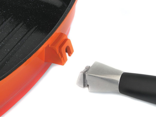 Сковорода-гриль BergHOFF Virgo Orange, 24 см