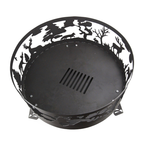 Костровище с зольником “Лес”, d66, "Стальные решения"