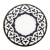 Тарелка Пахта, Turon Porcelain, с золотом, Ø 17,5 см