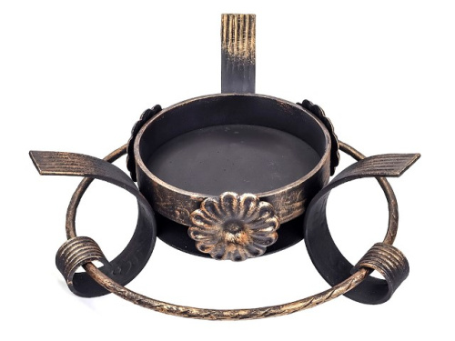 Подставка под садж кованная "Классика Ромашка"