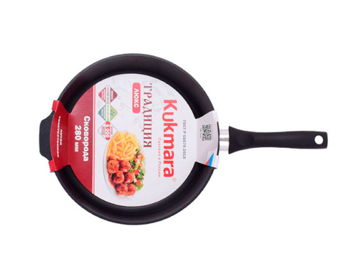 Сковорода 28 см с антипригарным покрытием, Kukmara (Традиция), с281а