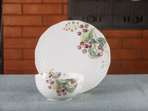 Тарелка керамическая Wild berries Line, PLOVER, 25 см