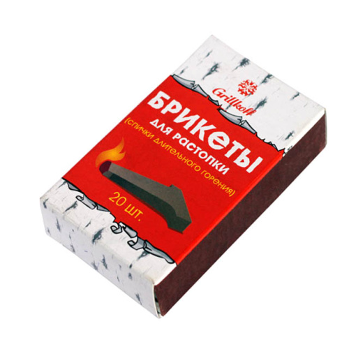 Брикеты для растопки Grillkoff, 20 штук