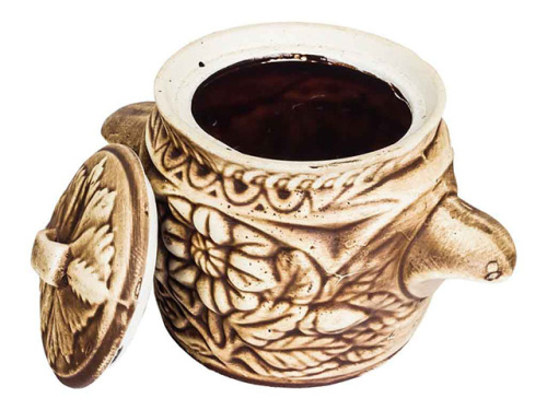 Горшок для запекания "Славянская Керамика", Весна, 0.6 л, 6 шт