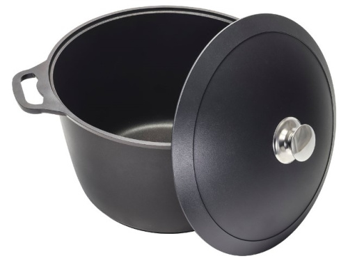 Кастрюля 10 л с антипригарным покрытием с крышкой Kukmara (Традиция), к100а