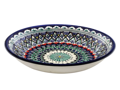 Блюдо Ляган "Риштанская керамика", диаметр 28 см RSN188