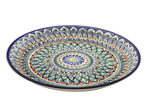 Блюдо Ляган "Риштанская керамика", диаметр 38 см RSN139