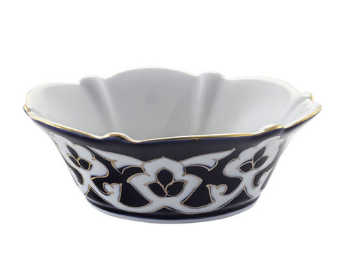 Салатница Пахта, Turon Porcelain, с золотом, Корона, Ø 14 см