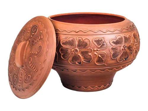 Чугунок для запекания "Славянская Керамика", Ангоб, 5 л