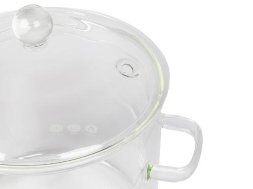 Кастрюля бульонная для лапши со стеклянной крышкой, 3 л