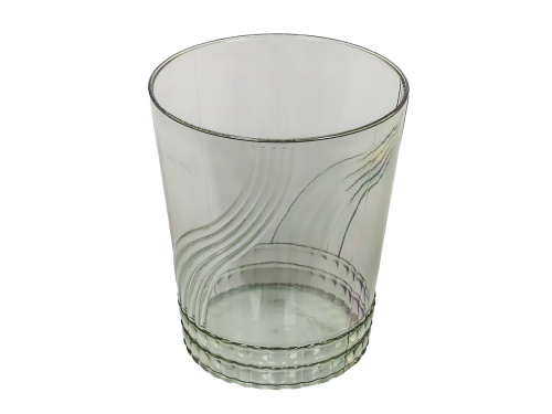 Кувшин с крышкой 1.5 л со стаканами 4 шт  по 300 мл, пластик, зеленый