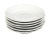 Набор тарелок 6 штук "Turon porcelain", десертная, Ø 12,5 см